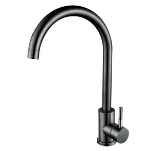 Смеситель Для кухни из нерж. стали Zerix LUX-011 graphite (цв. графит) (ZX4869) №1
