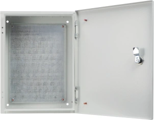 Корпус с монтажной панелью металлический 40*30*25, IP31, серии UBox №3