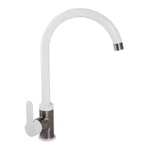 Смеситель Для кухни Zerix LR74105W белый (LL1205)