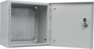 Корпус с монтажной панелью металлический 30*30*20, IP31, серии UBox №2