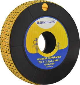 Маркировка EC-1 1.5-4,0 кв.мм2 "L" №1
