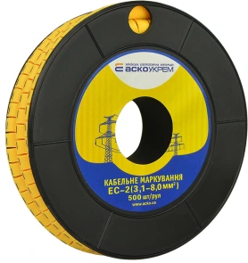 Маркировка EC-2 3,1-8,0 кв.мм2 "--" №2