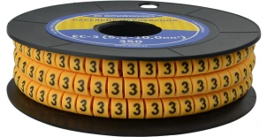Маркировка EC-3 5,2-10,0 кв.мм2 "3" №4