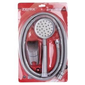 Душовий набір (шланг, лійка, кронштейн) Zerix Shower SET-04 (ZX3099) №2