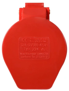 Розетка (гнездо) переносная ГП 32А/4 3Р+РЭ (224) №2