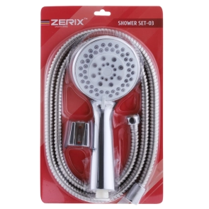 Душевой набор (шланг, лейка, кронштейн) Zerix Shower SET-03 (ZX3097) №1