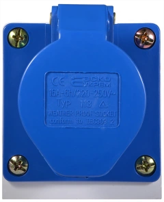 Розетка (гніздо) стаціонарна ГС 16А/3 2Р+РЕ (113) №3