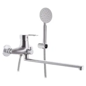 Змішувач для ванни з нерж. сталі SUS304 Zerix HSB-006 (Euro) (ZX3160) №1