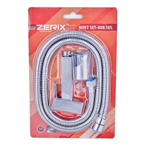 Набір для душу гігієнічного Zerix Bidet SET-008.SUS (нерж. сталь) (ZX4975) №3