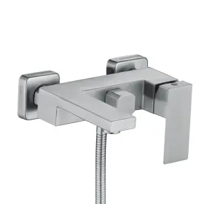 Смеситель для ванной Zerix KUB-008 (Euro) из нерж. стали SUS304 (ZX4852) №1
