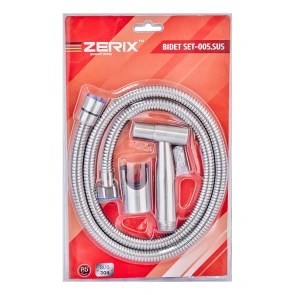 Набор для гигиенического душа Zerix Bidet SET-005.SUS (нерж. сталь) (ZX5026) №2