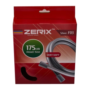 Шланг Zerix Silver.F03 - 175см Упаковка коробка (ZX5685) №2