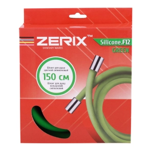 Шланг силиконовый Zerix F12 Green (150 см) (ZX2999) №1