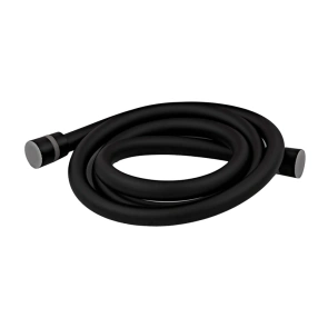 Шланг для душа Zerix Black.F03 150 см силиконовый (цвет черный) (ZX5566) №3