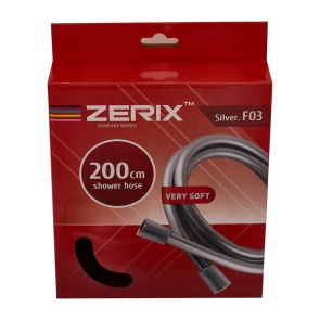 Шланг Zerix Silver.F03 - 200см Упаковка коробка (ZX5686) №2