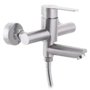 Змішувач для ванни з нерж. сталі SUS304 Zerix DAX-009 (Euro) (ZX3146) №1