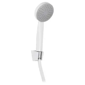 Душовий набір (шланг, лійка, кронштейн) білий Zerix Shower SET-02W (ZX3096) №2