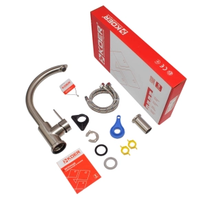 Змішувач для кухНі Koer KI-70019-02 (з нерж. сталі) (Колір нерж) (KR4795) №4