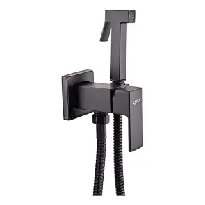 Смеситель для гигиенического душа Zerix LEB9-123 Black с лейкой (цвет черный) (ZX5572) №6