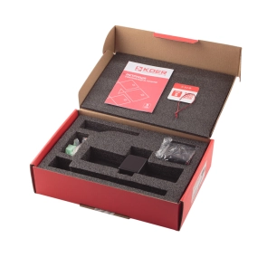Смеситель Для кухни настенный Koer KB-73010-05 (Цвет Черный) (KR3491) №3