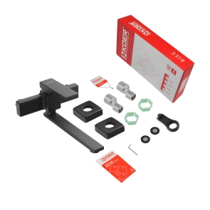 Смеситель Для кухни настенный Koer KB-73010-05 (Цвет Черный) (KR3491) №5