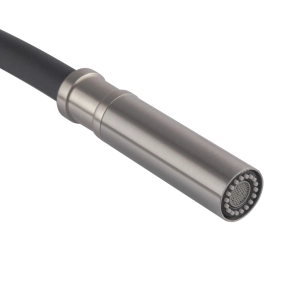 Смеситель Для кухни Koer KI-70026-02 с черным силиконовым изливом (KR5209) №4