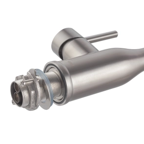 Смеситель Для кухни Koer KI-70026-02 с черным силиконовым изливом (KR5209) №9