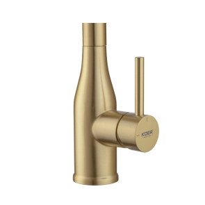 Смеситель Для кухни Koer KI-70026-12 с белым силиконовым изливом (KR5212) №3