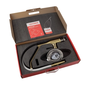 Смеситель Для кухни Koer KI-70026-12 с белым силиконовым изливом (KR5212) №7