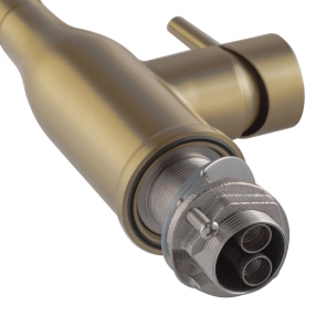 Смеситель Для кухни Koer KI-70026-12 с белым силиконовым изливом (KR5212) №8