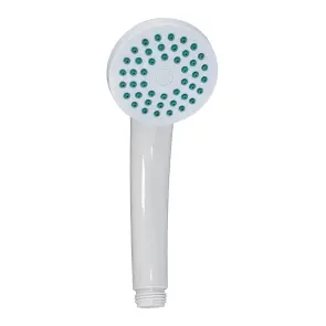Лейка для душа Zerix SH-06 White (1 режим) (ZX5017) №3