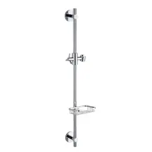 Стойка для душа Zerix L1106 с мыльницей (без шланга и лейки) (LL1758)
