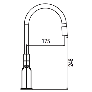 Смеситель Для кухни Koer KB-70029-01 Цвет хром (KR5486) №8