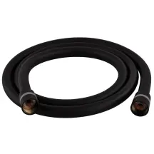 Шланг для душа Zerix Black.F03 150 см силиконовый (цвет черный) (ZX5566)