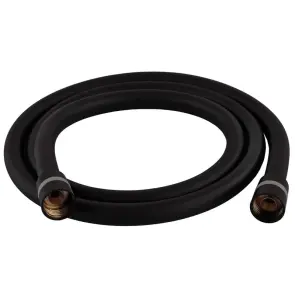 Шланг для душа Zerix Black.F03 150 см силиконовый (цвет черный) (ZX5566) №1