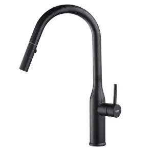 Кухонный смеситель с выдвижным изливом KOER KI-70004-05 (нерж. сталь) (KR3386) №1