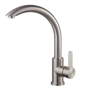 Змішувач для кухНі Koer KI-70019-02 (з нерж. сталі) (Колір нерж) (KR4795) №1