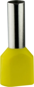 Наконечники трубчасті ТЕ 6.0-14 жовті (100 шт.) №2