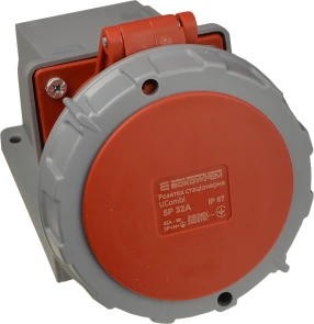 Розетка стаціонарна серії UСombi 5P 32A IP 67 №1
