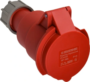 Розетка переносна серії UСombi 5P 16A IP 44 №1
