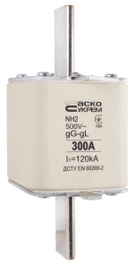 Предохранитель ножевой с плавкой вставкой NH2 300A gG №3