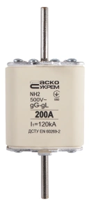 Предохранитель ножевой с плавкой вставкой NH2 200A gG №3