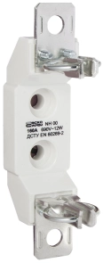 Держатель предохранителей NH00 (max. 160A) белый №4