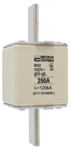 Предохранитель ножевой с плавкой вставкой NH2 250A gG №3