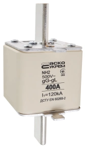 Предохранитель ножевой с плавкой вставкой NH2 400A gG №3