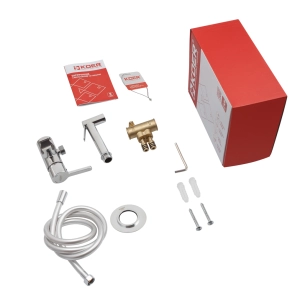 Смеситель для гигиенического душа Koer KB-23029-01 Цвет хром (KR5484) №5
