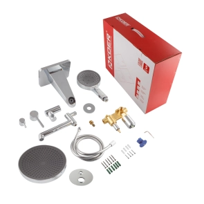 Вбудована душова система Koer KB-66029-01 3 функції, колір хром (KR5483) №11