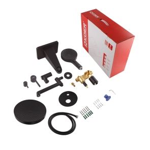 Вбудована душова система Koer KB-66029-05 3 функції Колір чорний (KR5492) №11