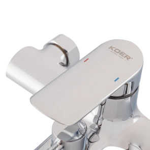 Змішувач для ванни з коротким зливом Koer KB-40028-01 (KR5305) №4