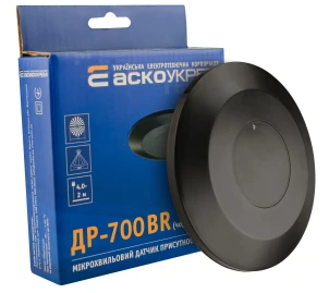 Микроволновый датчик присутствия ДР-700BR черный №2